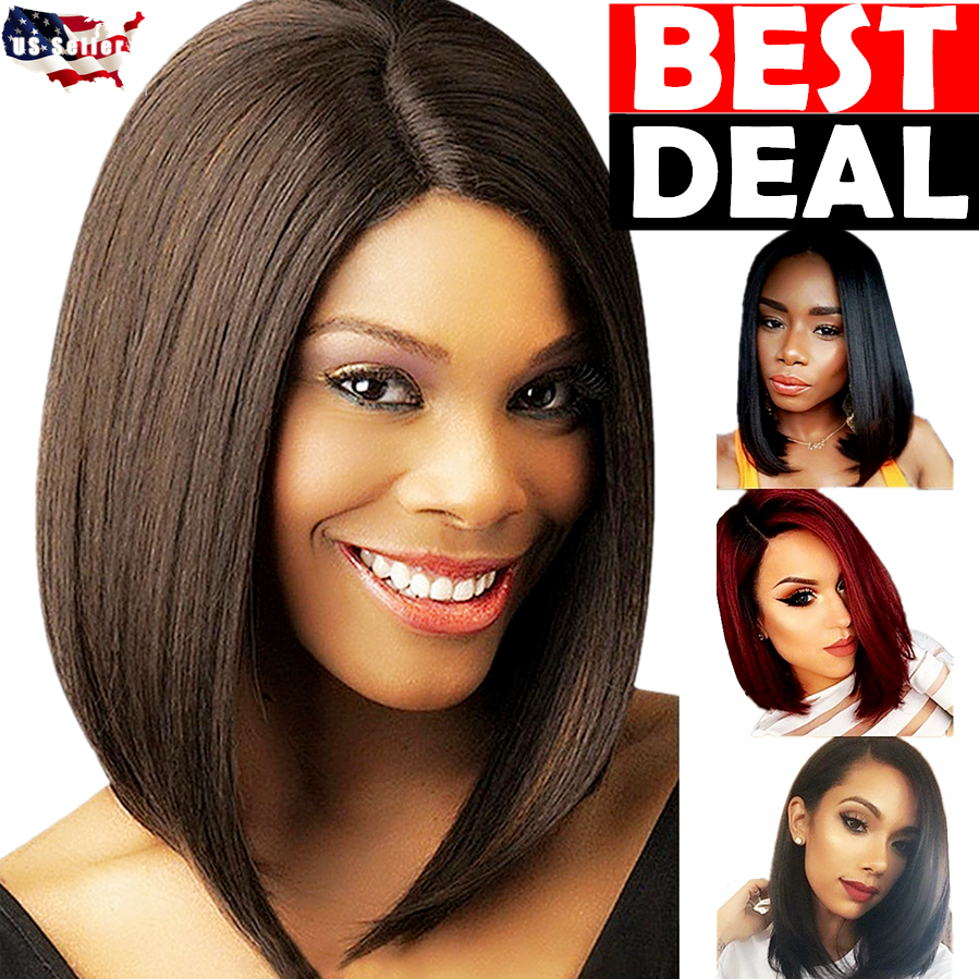 Bob Women Fashion Cosplay Costume Party Hair Anime Wigs Short Full Hair Wig NEW