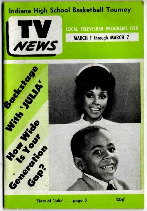 1969 TV NEWS Magazine • DIAHANN CARROLL in 