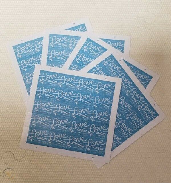 USPS Forever First Class~Sheet of 20 Stamps, 5 SHTS~LoveSkywriting FREE SHIPPING