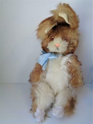 Vintage Easter Bunny MUSICAL RABBIT Plays Mary Had a Little Lamb English Cuddly!