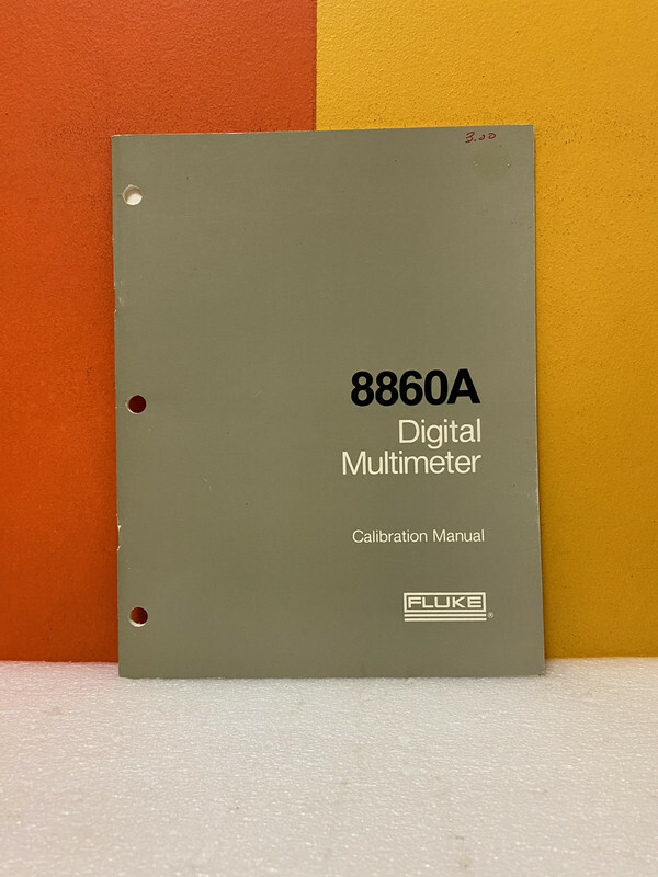 Fluke 541276 8860A Digital Multimeter Calibration Guide for Precision Testing
