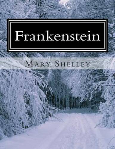 Frankenstein by Mary Shelley - Paperback Classic Horror Novel - GOOD