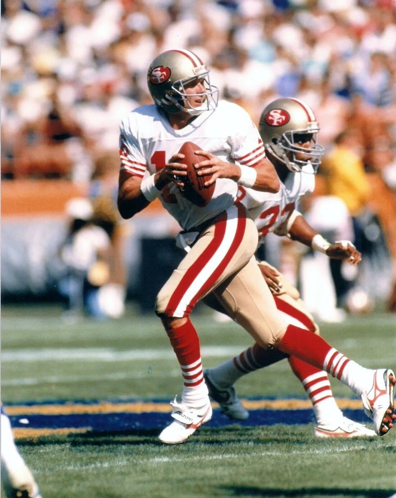 Joe Montana 49Ers Hall Of Fame Quarterback Action 8x10 PHOTO PRINT