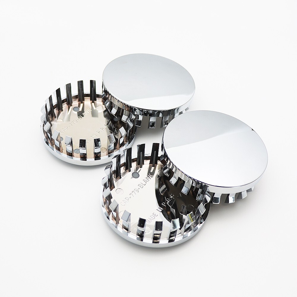 4PCS Polished Center Hub Caps for 2014-2017 Tahoe Suburban Silverado 1500 83mm