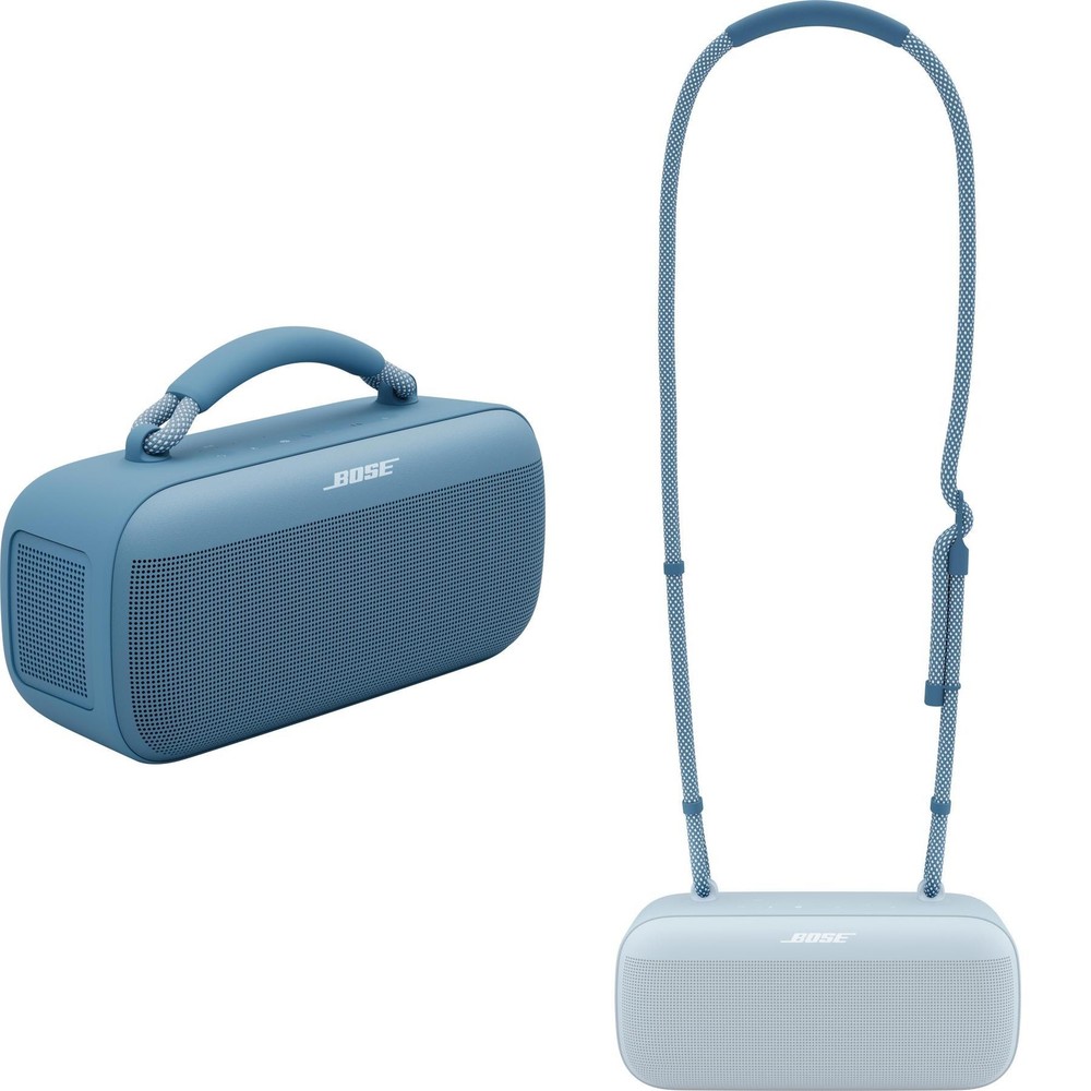 Bose SoundLink Max Portable Bluetooth Speaker with Carrying Strap in Blue Dusk