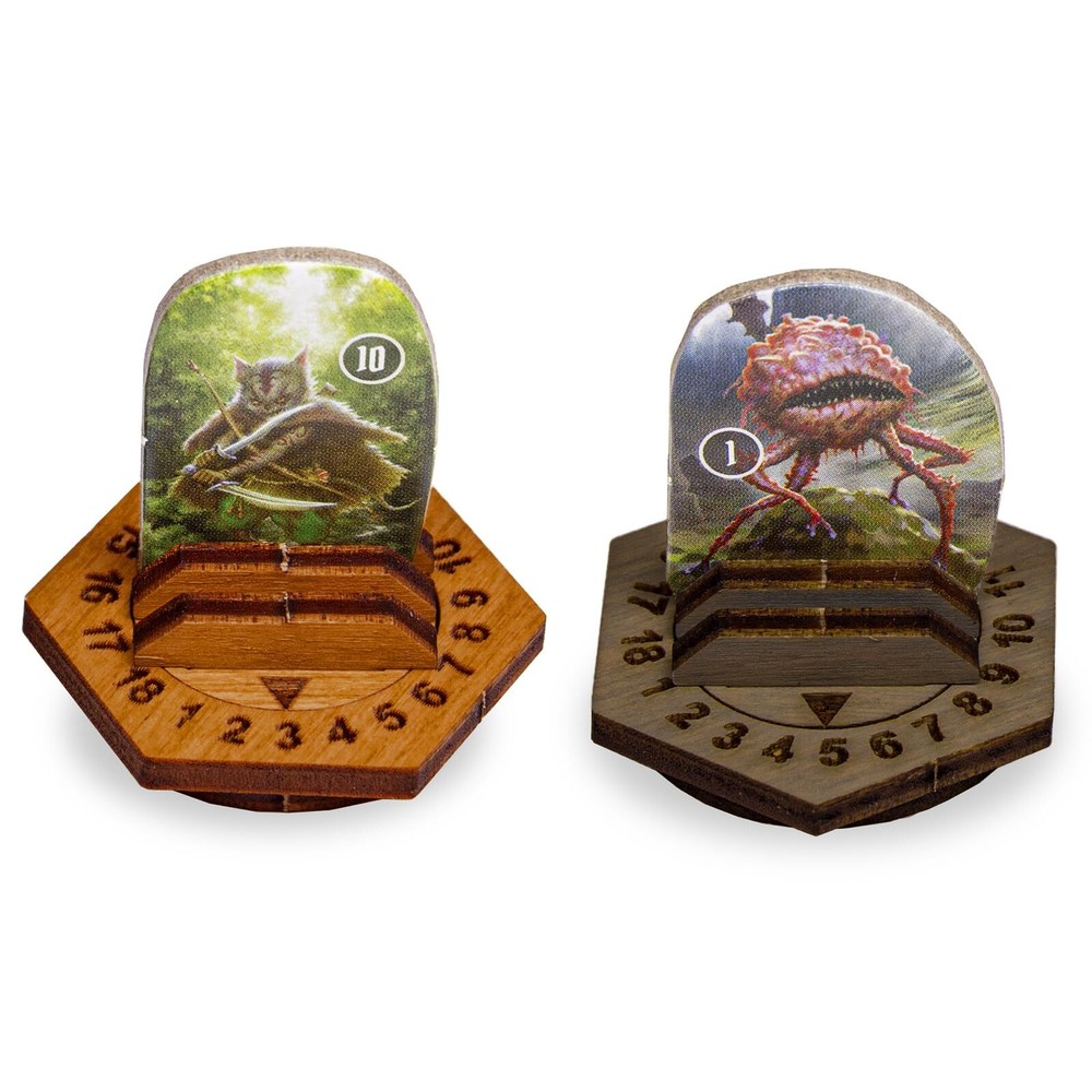 Wooden Monster Stands Compatible with Gloomhaven Board Game - Count Monsters ...