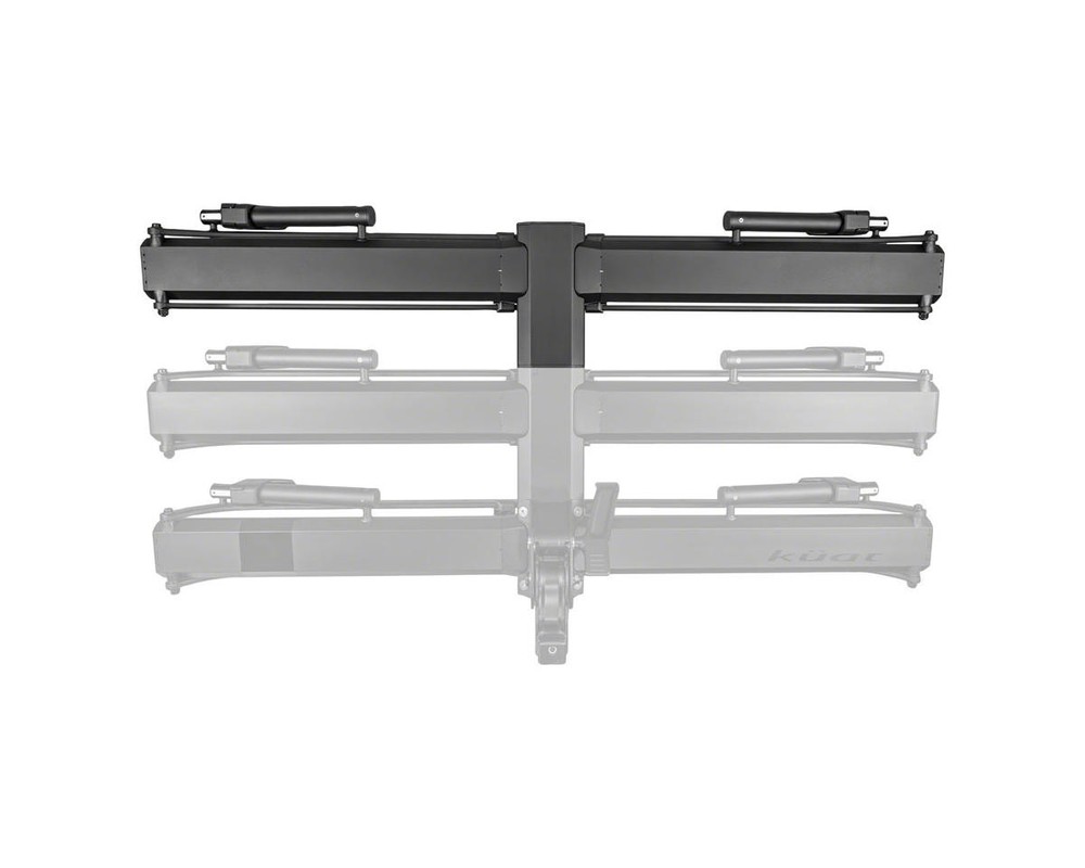 Kuat Piston Pro Add-On Bike Tray in Sandy Black for Extra Storage