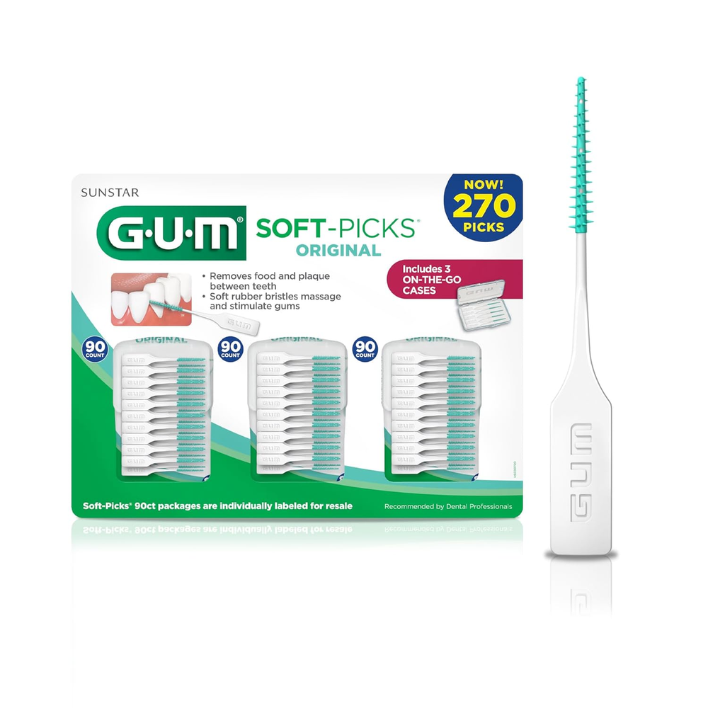 SoftPicks Original Gentle Dental Picks for Effective Teeth Cleaning and Gum Care