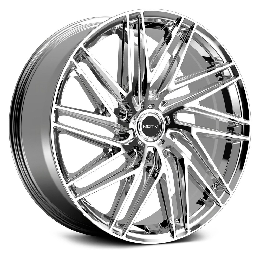 Motiv 429C ALIGN Wheels 22x9 (40, 5x108, 73.1) Chrome Rims Set of 4