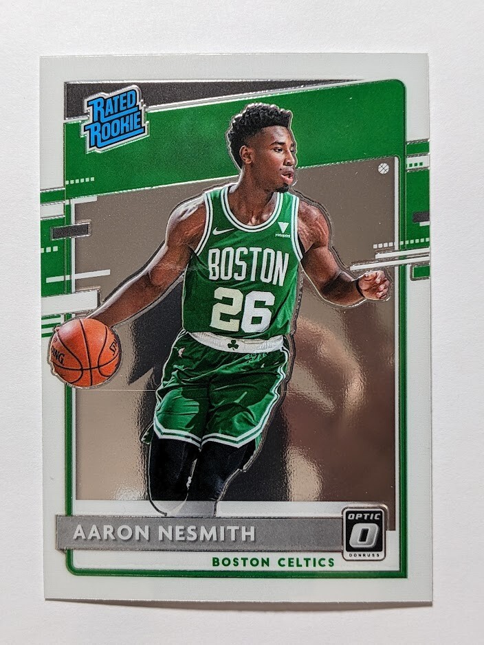 Aaron Nesmith 2020-21 Donruss Optic Rated Rookie RC #164 Celtics NBA Card-image