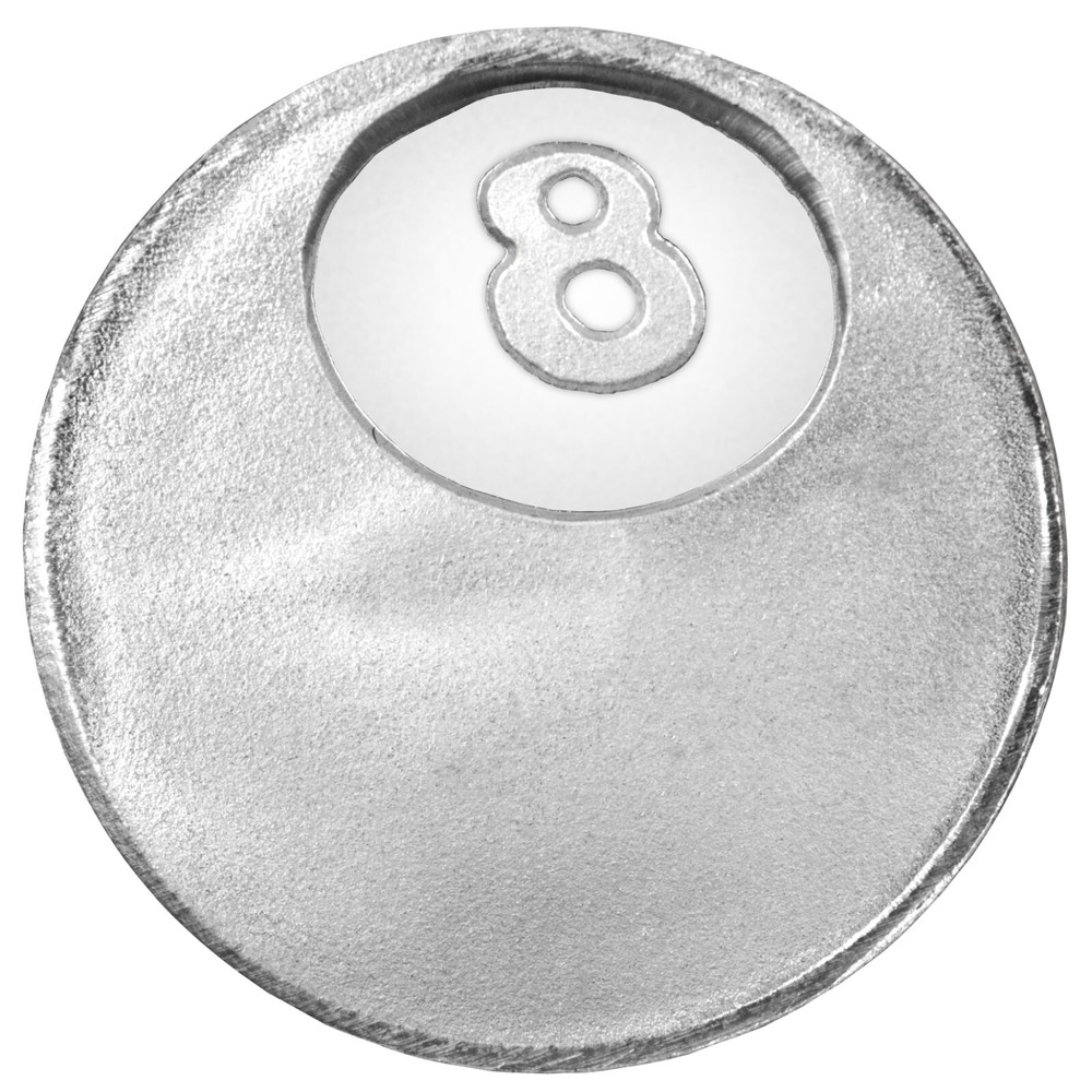 100x 1g .999 Fine Silver 8 Ball Rounds