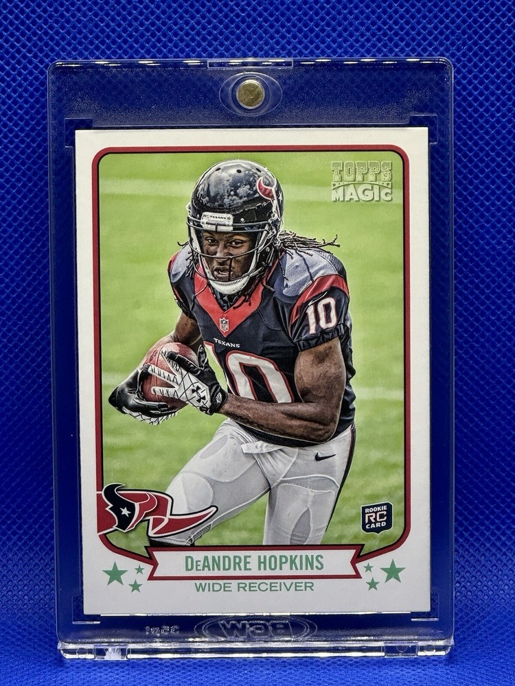 DeAndre Hopkins RARE ROOKIE RC TOPPS MAGIC  SSP INVESTMENT CARD CHIEFS!