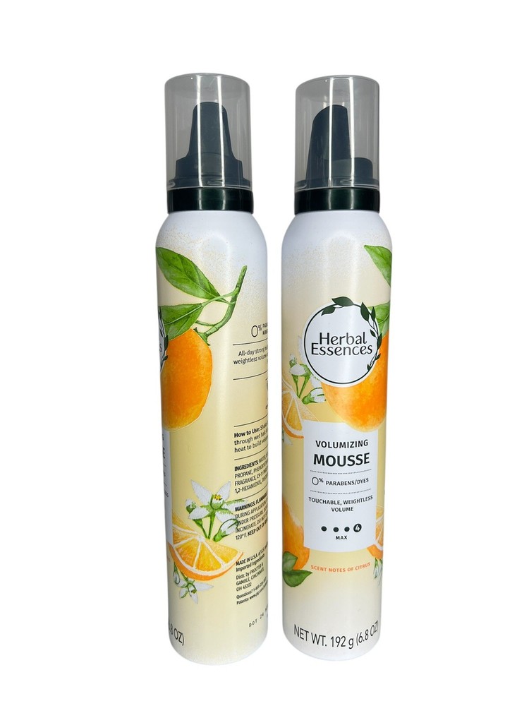 Herbal Essences Body Envy Volumizing Mousse 6.8 oz, Lot of 2