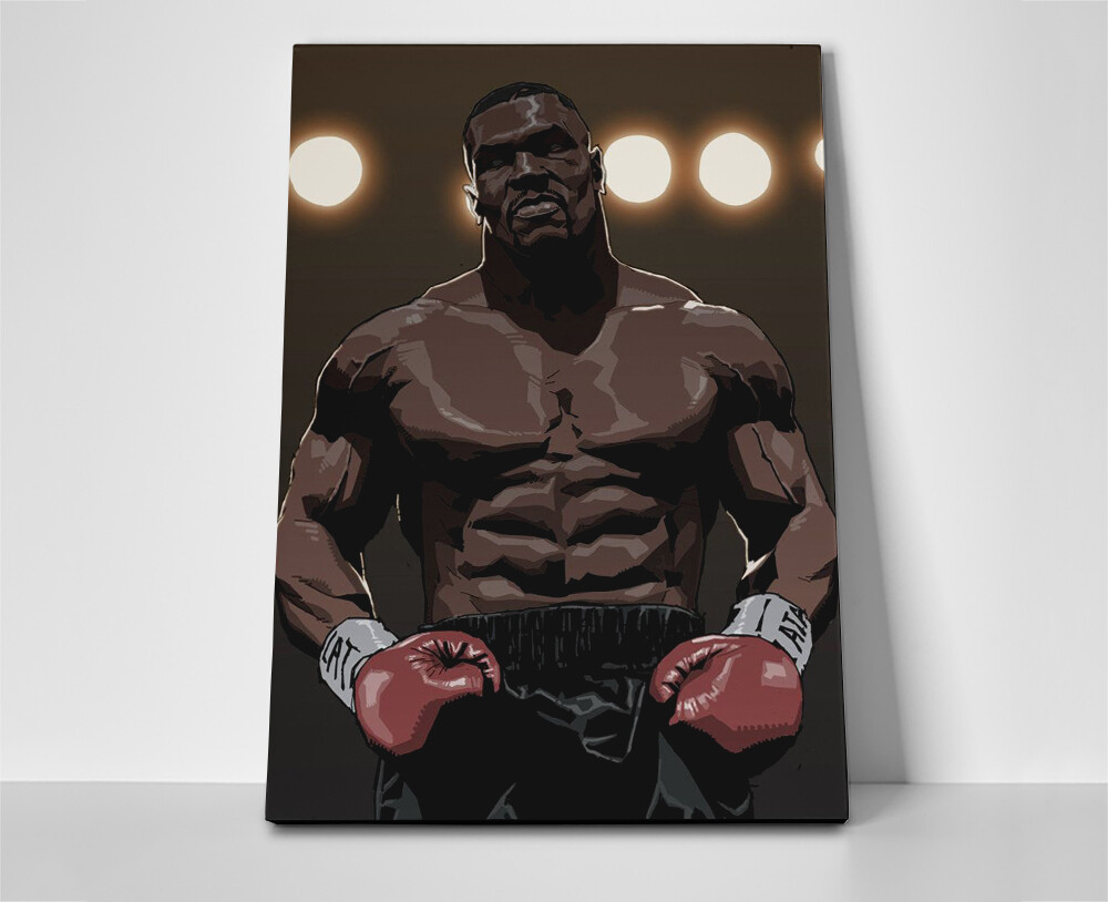 Mike Tyson Boxing Poster or Canvas
