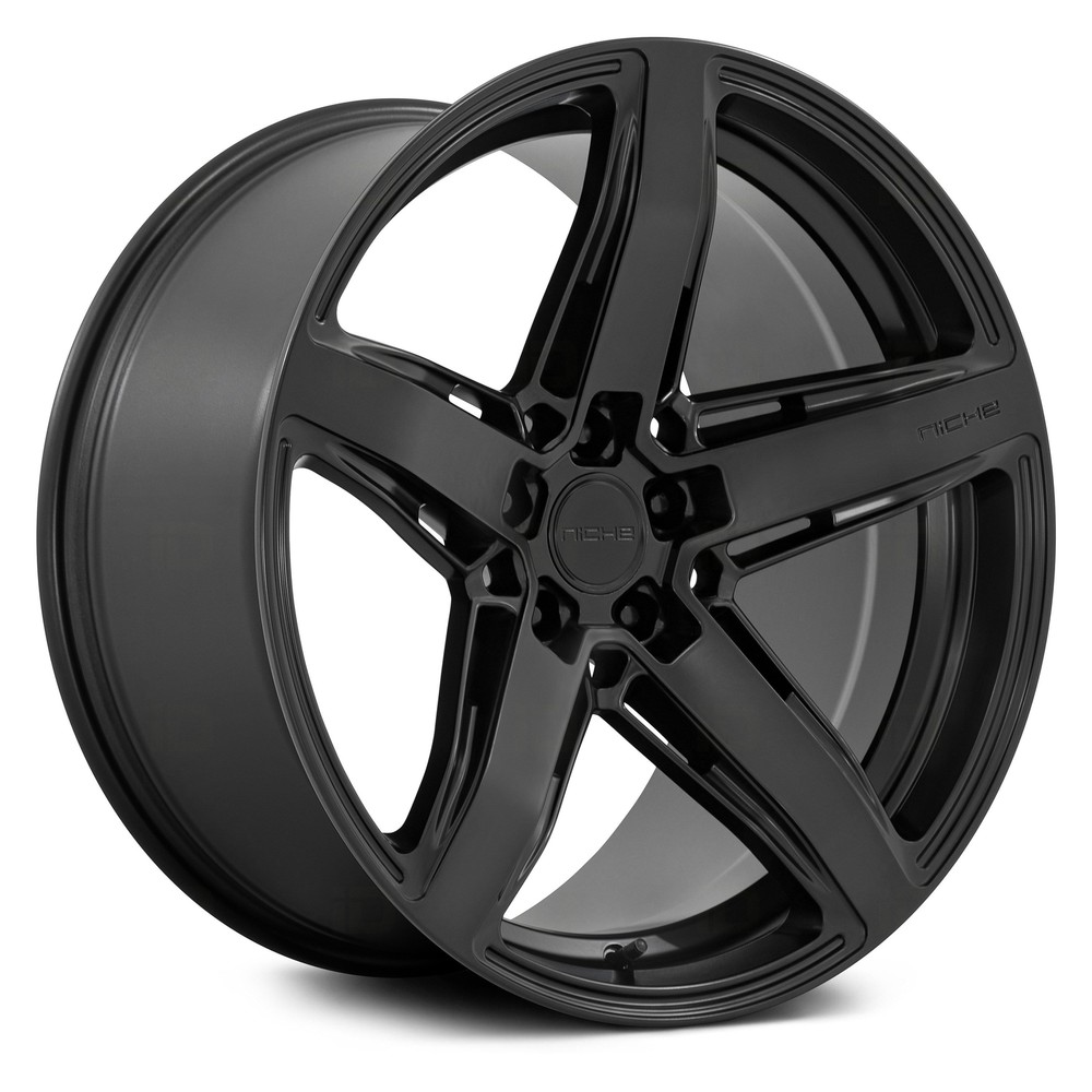 Niche M269 TERAMO Wheels 20x9.5 (32, 5x112, 66.56) Black Rims Set of 4