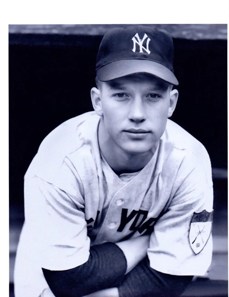 Rookie Mickey Mantle New York Yankees Baseball Hof Usa Mlb 8x10 PHOTO PRINT