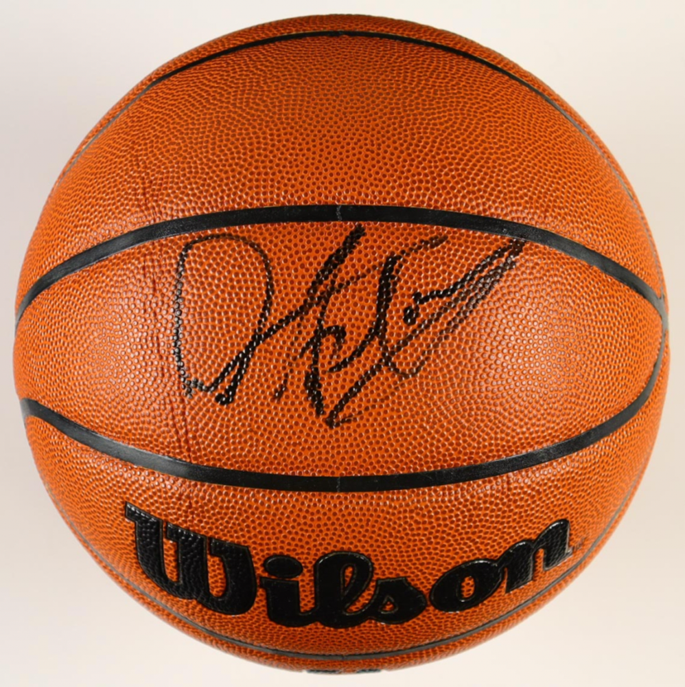 Autographed/Signed Dennis Rodman Game-Used Authentic NBA Basketball (JSA COA)