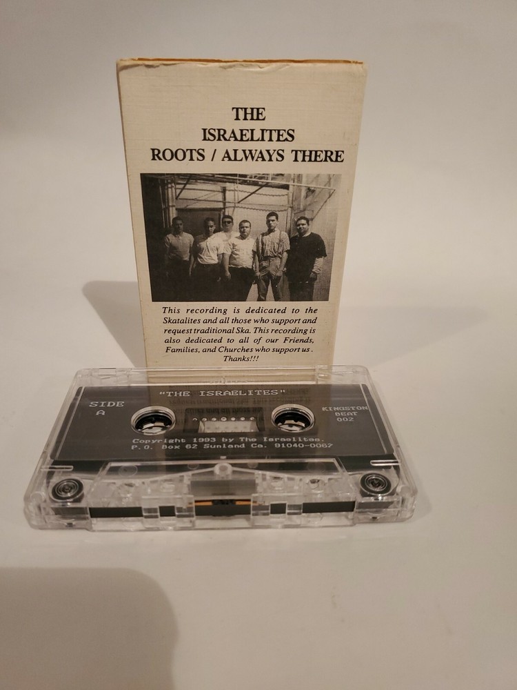 The Israelites Roots Cassette Single RARE Reggae Ska Kingston Beat Tape