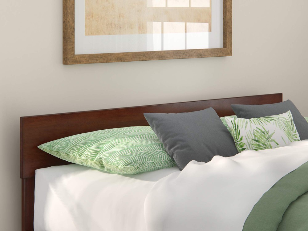 Boston Queen Size Headboard in Walnut