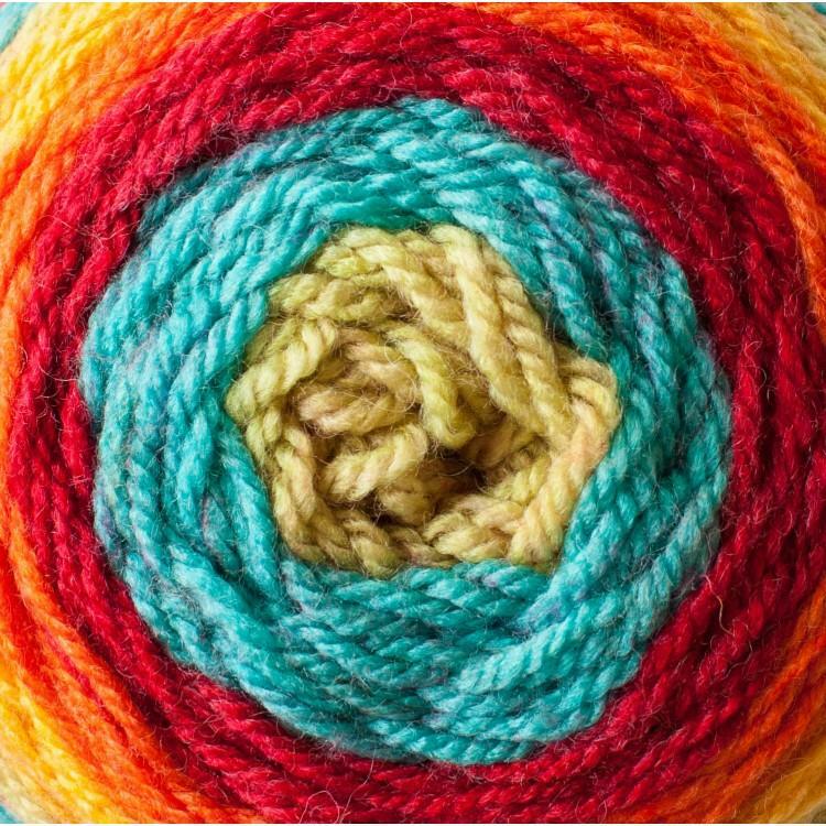 Caron Cakes Aran Knitting/Crochet Wool Yarn 200g - 17006 Rainbow Sprinkles