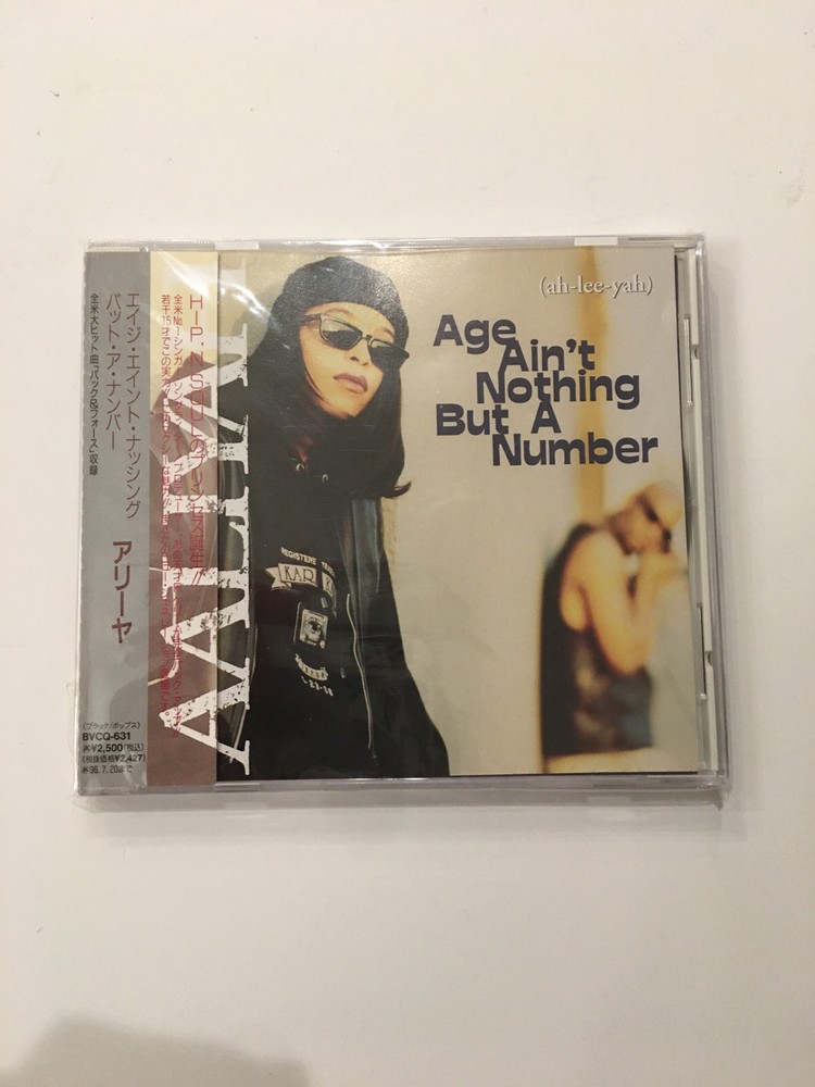 Aaliyah - Age Ain’t Nothing But A Number (1994) Japan Import OBI CD Album-image