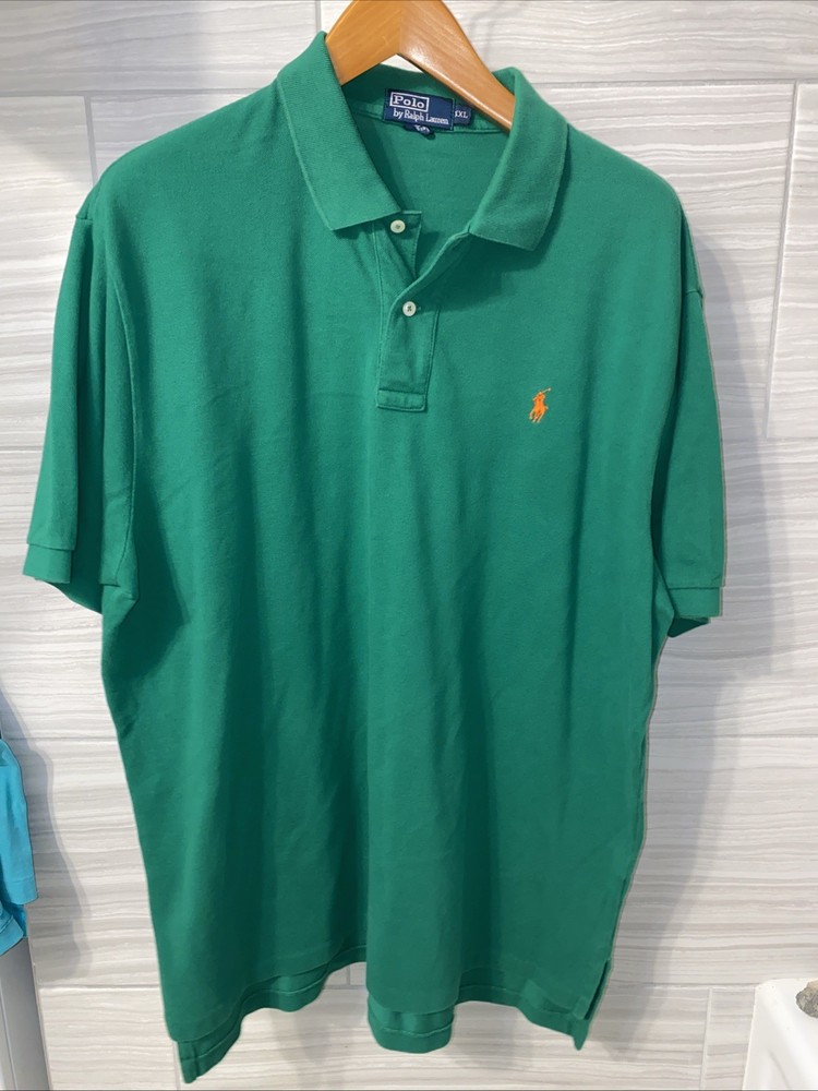 Polo Ralph Lauren Men's XXL Polo Green Short Sleeve Shirt