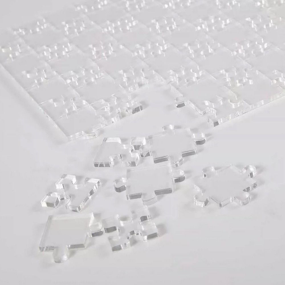 Brain Teaser Puzzle Jigsaw Game Acrylic Set Educational Toy for Kids Teens