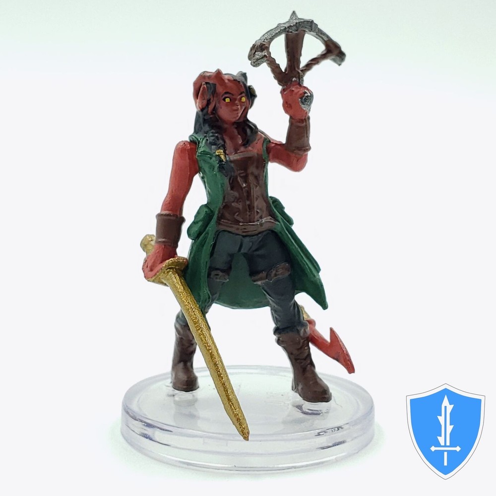 Pirate Captain - Seas & Shores #21 D&D Icons of the Realms Tiefling Miniature