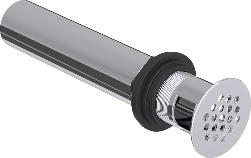 PROFLO PFGD100 Chrome Grid Bathroom Sink Drain Assembly (1-1/4