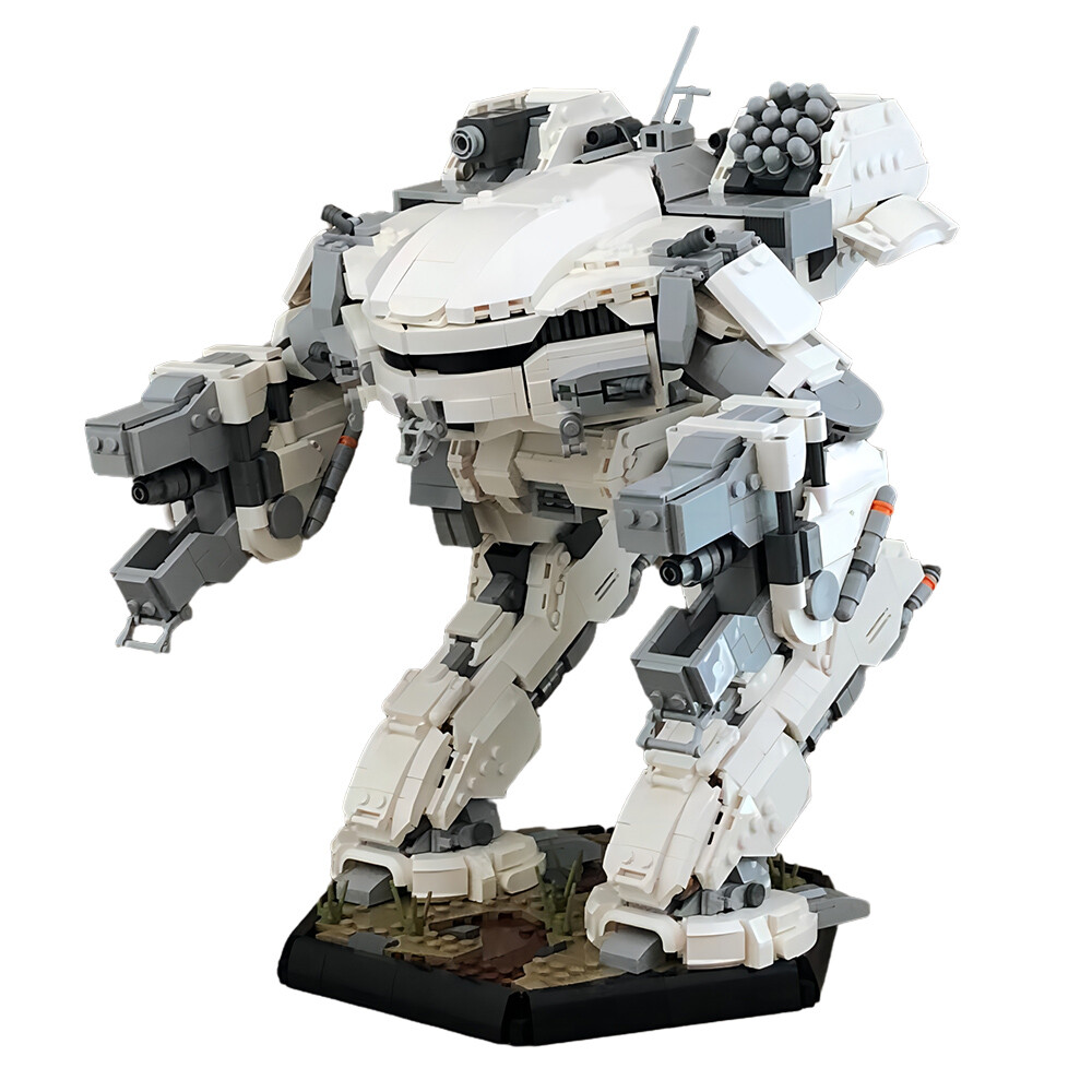 BattleTech King Crab Mech DIY Building Blocks Toy Gift Set for Fans