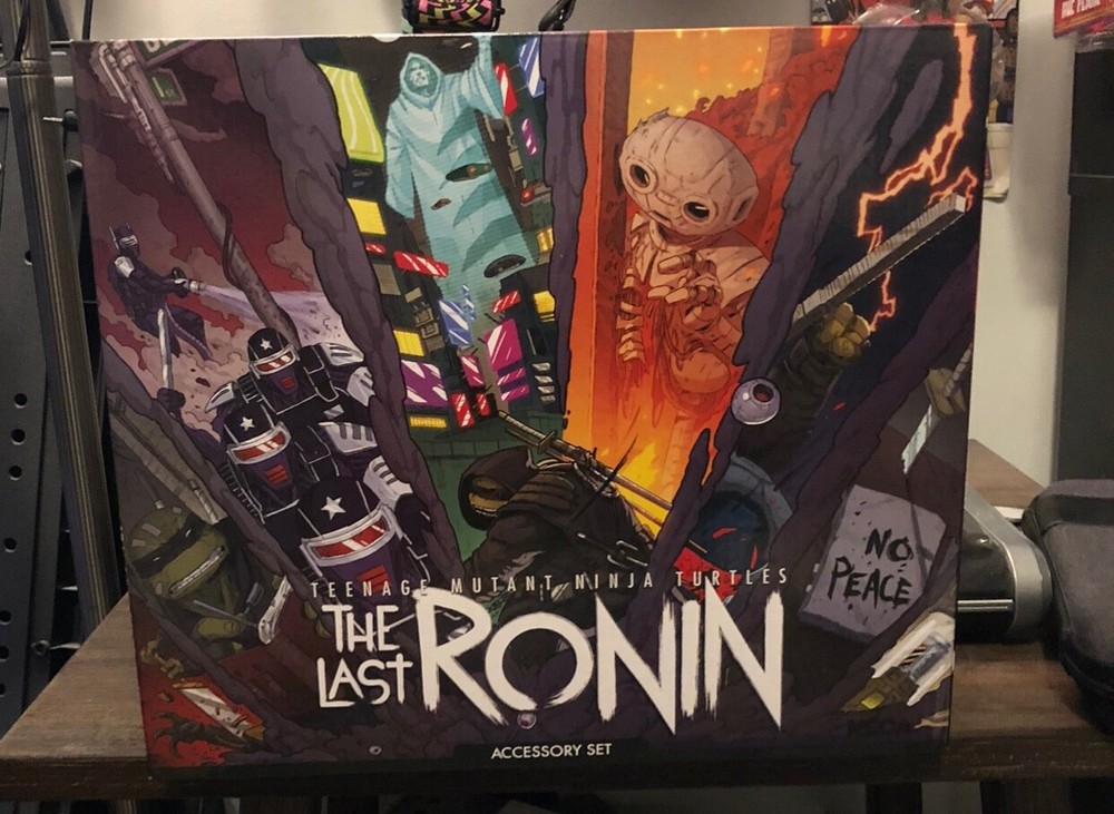NECA TMNT The Last Ronin Accessory Set  NEW SEALED