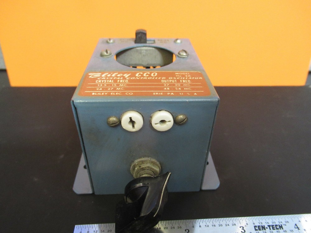 BLILEY ELECTRIC CCO QUARTZ CRYSTAL OSCILLATOR FREQUENCY AS PICTURED #FT-1-B-14
