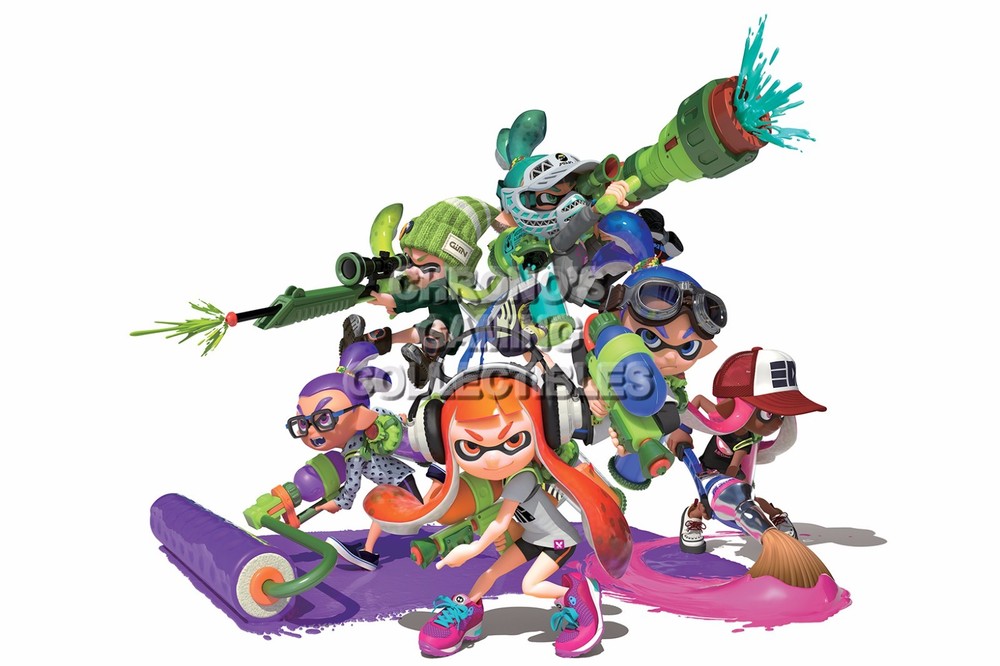 Splatoon Nintendo Wii U Art Premium POSTER MADE IN USA - SPA001