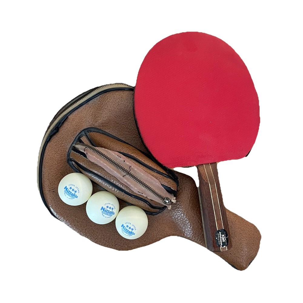 Vintage 1980s Butterfly Surbek Sriver D13-S Table Tennis Racket Box by Tamasu Tokyo