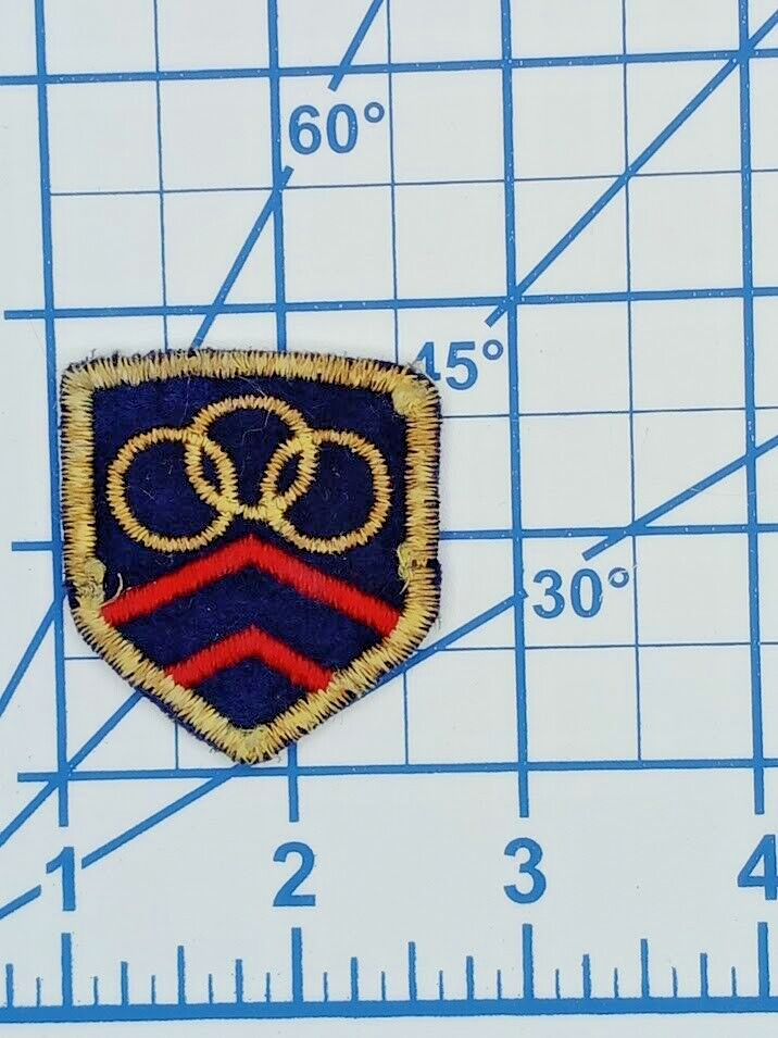 Three Ring Military Honorary Sew-on Patch