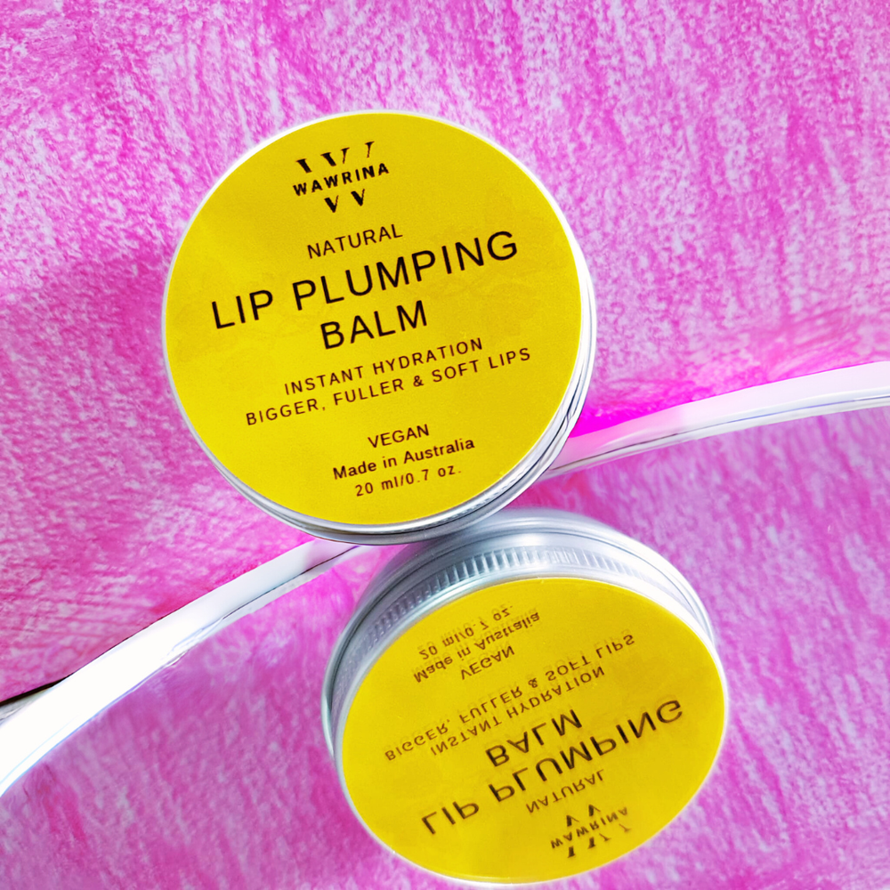 2x Lip Plumper Balm | Lip Filler | Bigger Fuller Hydrated Lips | Lip Moisturizer