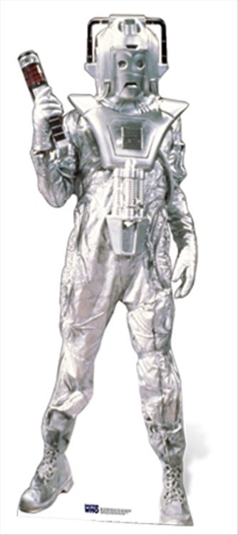 Cyberman Classic Dr Doctor Who Character Official Celebrity Cardboard Fun Cutout