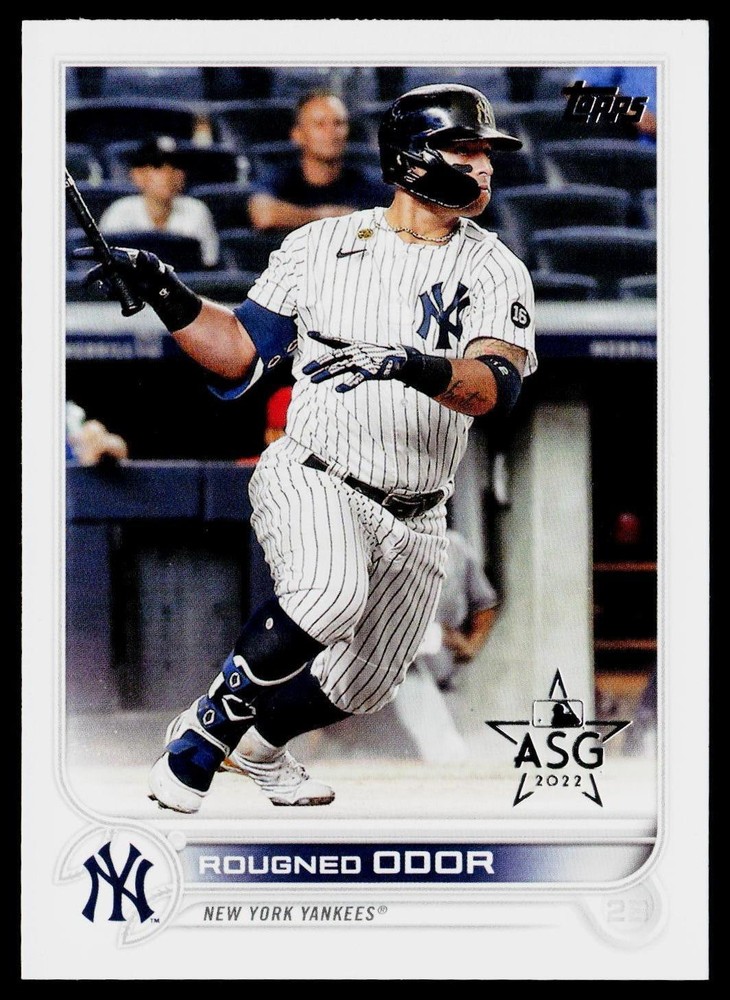 Rougned Odor 2022 Topps All-Star Game Stamped #5 Yankees Card