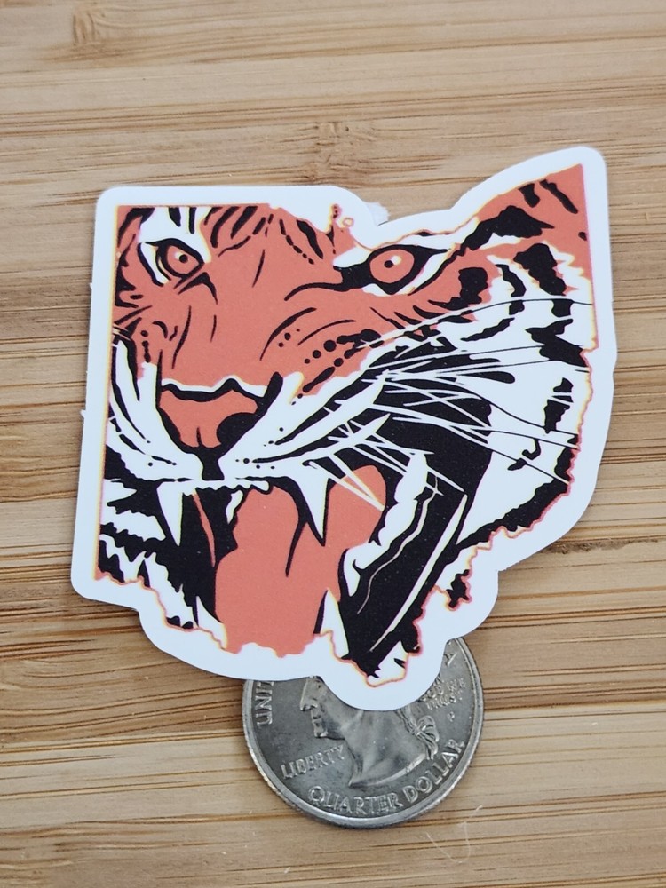 CINCINNATI BENGALS NFL Football Team Sticker Decal for Fans Ohio