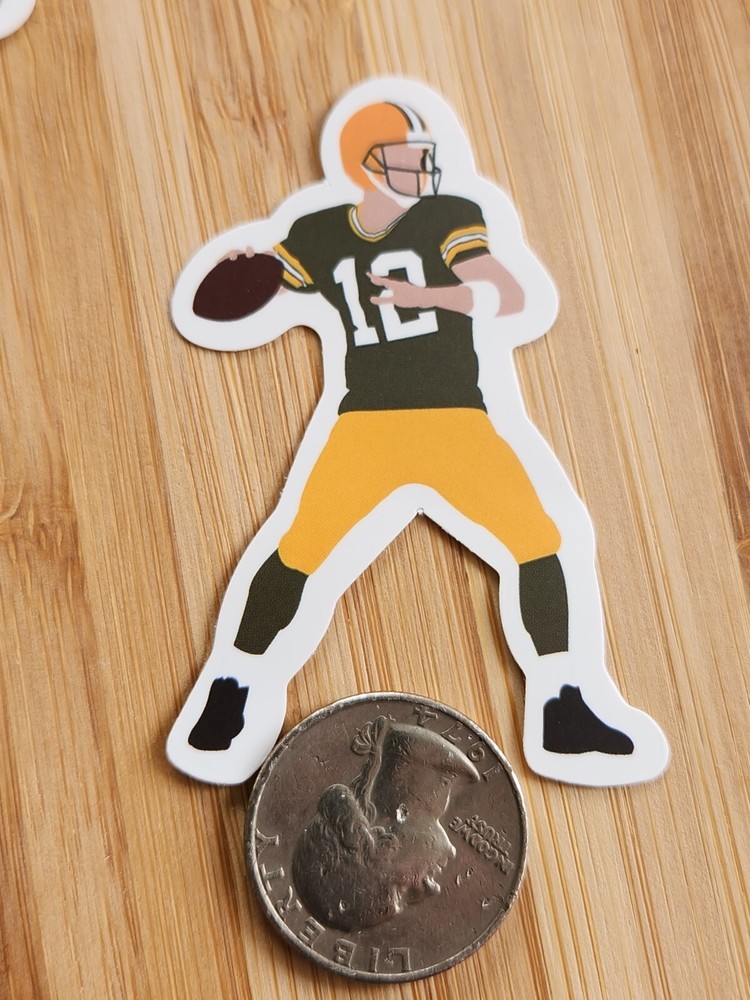 Aaron Rodgers Green Bay Packers NFL Football Sticker Decal-image