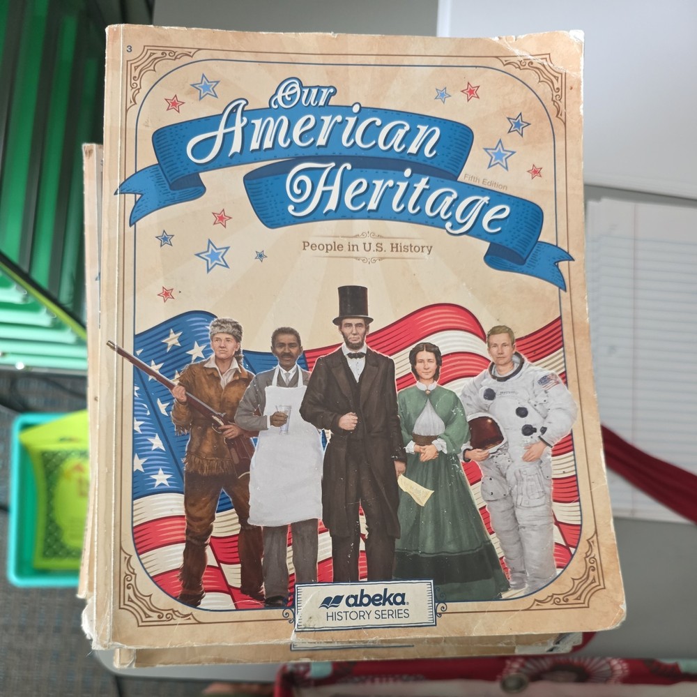 Abeka Our American Heritage Student Textbook Fifth Edition-image