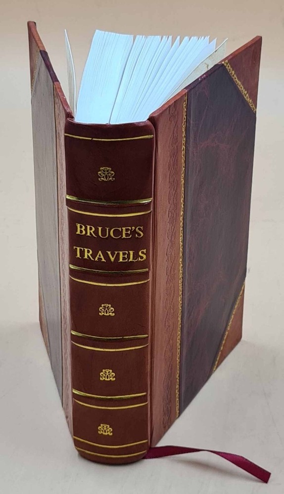 Bruce's Abyssinia Travels to Find Nile Source Leather Bound