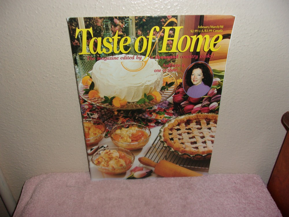 TASTE OF HOME  MAGAZINE EDITED by A THOUSAND COUNTRY COOKS..FEBRUARY/ MARCH 1998-image