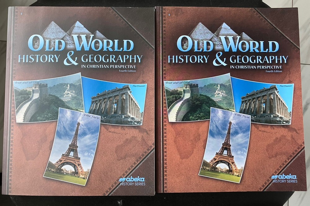 Abeka Old World History and Geography 4th edition Textbook-image