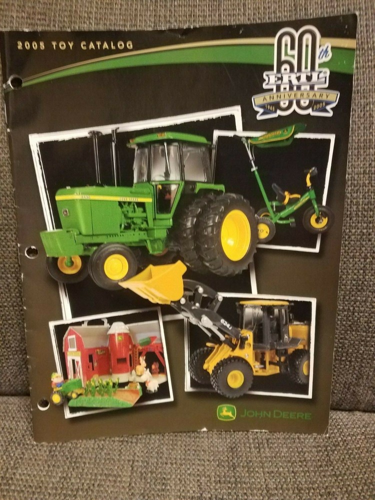 John Deere Ertl 2005 Pedal Tractor Toys and Collectibles Dealer Catalog USED