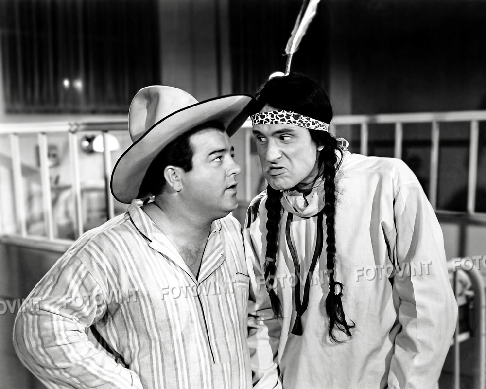 ABBOTT & COSTELLO Ride Em Cowboy Photo Picture BUD & LOU 8x10 11x14 16x20 (AC8)-image