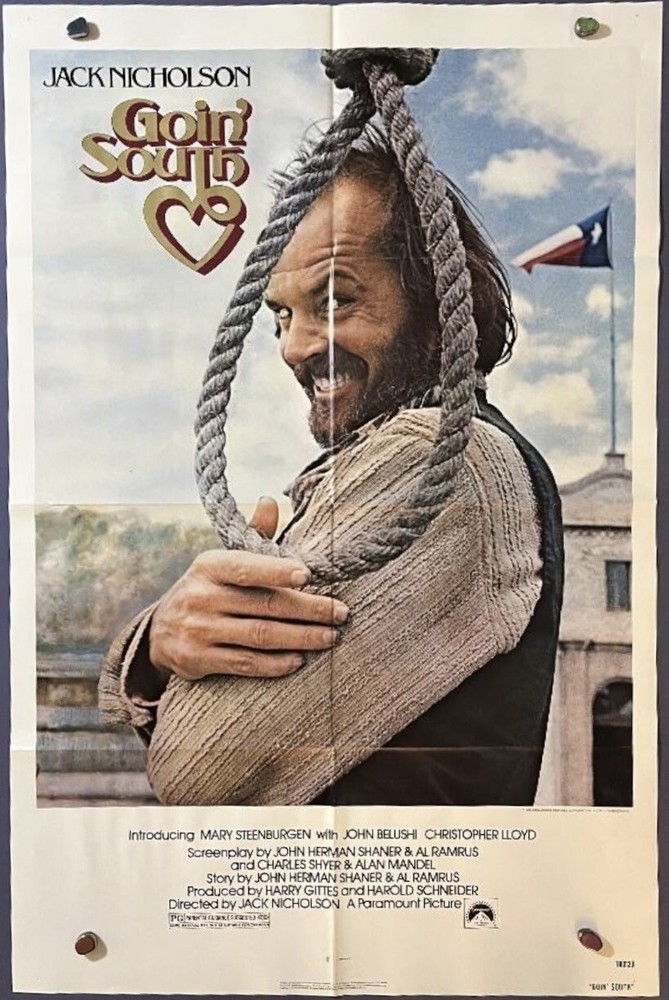 Jack Nicholson One Sheet Movie Poster Lot 3 Wolf/Goin South/Postman Always Rings