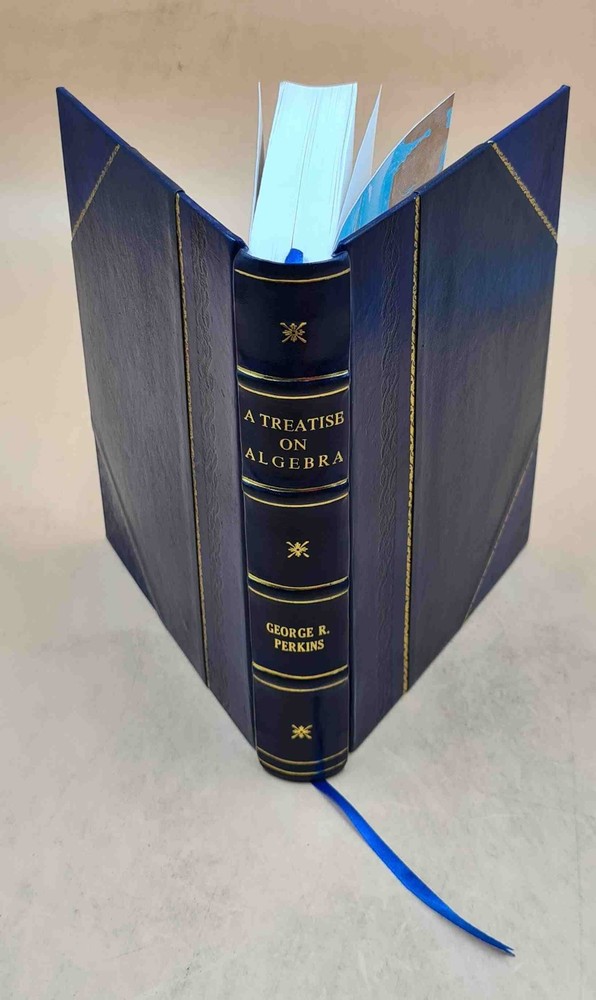 Master Algebra with This Leather-Bound Treatise on Elementary Principles