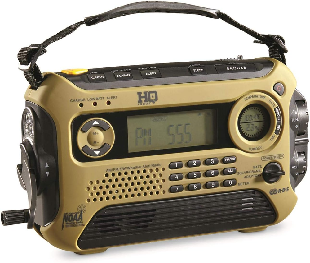 ™ Digital Multi-Band Solar Powered Weather Radio