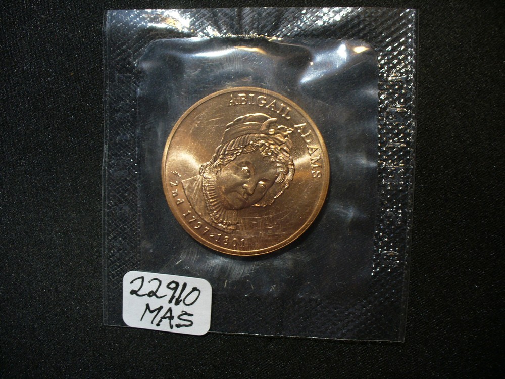 Abigail Adams Remember the Ladies  Commemorative Bronze Medal-image